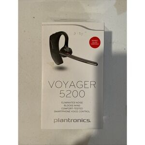 PLANTRONICS VOYAGER 5200 BLUETOOTH HEADSET NEW